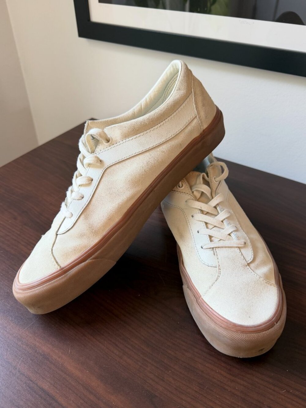 Vans suede Bold Ni gum sole sneakers